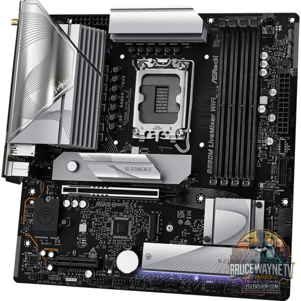 ASRock B860M LiveMixer WiFi, carte mère - ASRock - vue 6