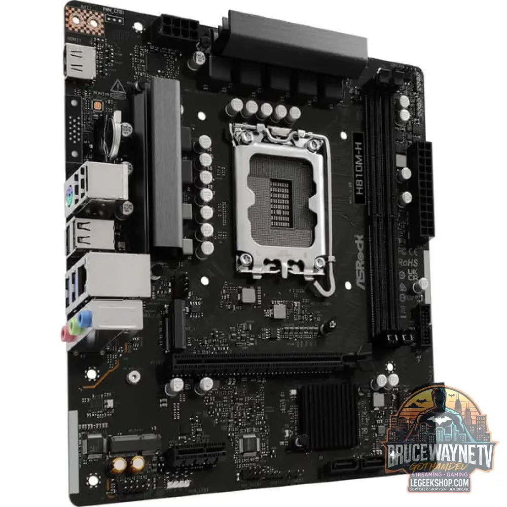 ASRock H810M-H, carte mère - ASRock - vue 2