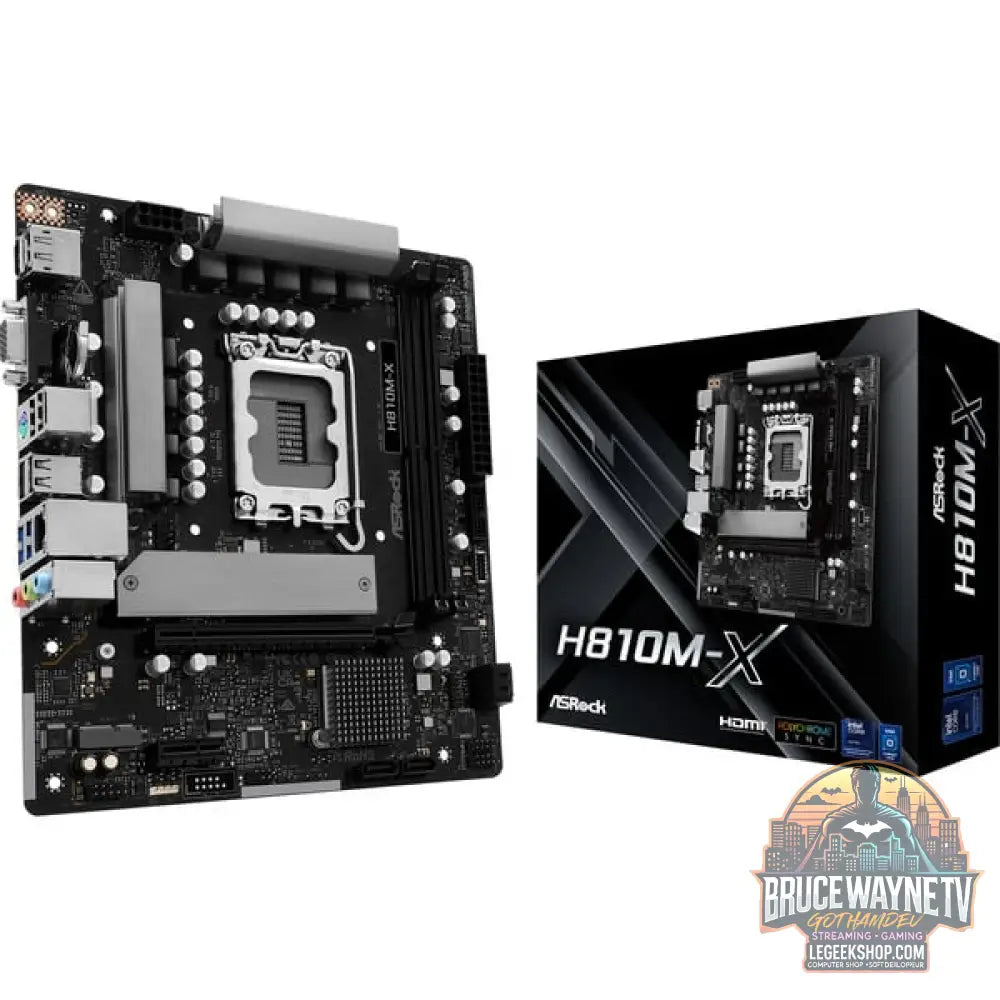 ASRock H810M-X, carte mère - ASRock