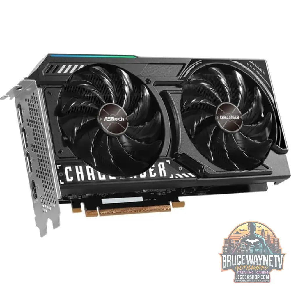 ASRock Intel® Arc B570 Challenger 10GB OC, carte graphique - ASRock - vue 4