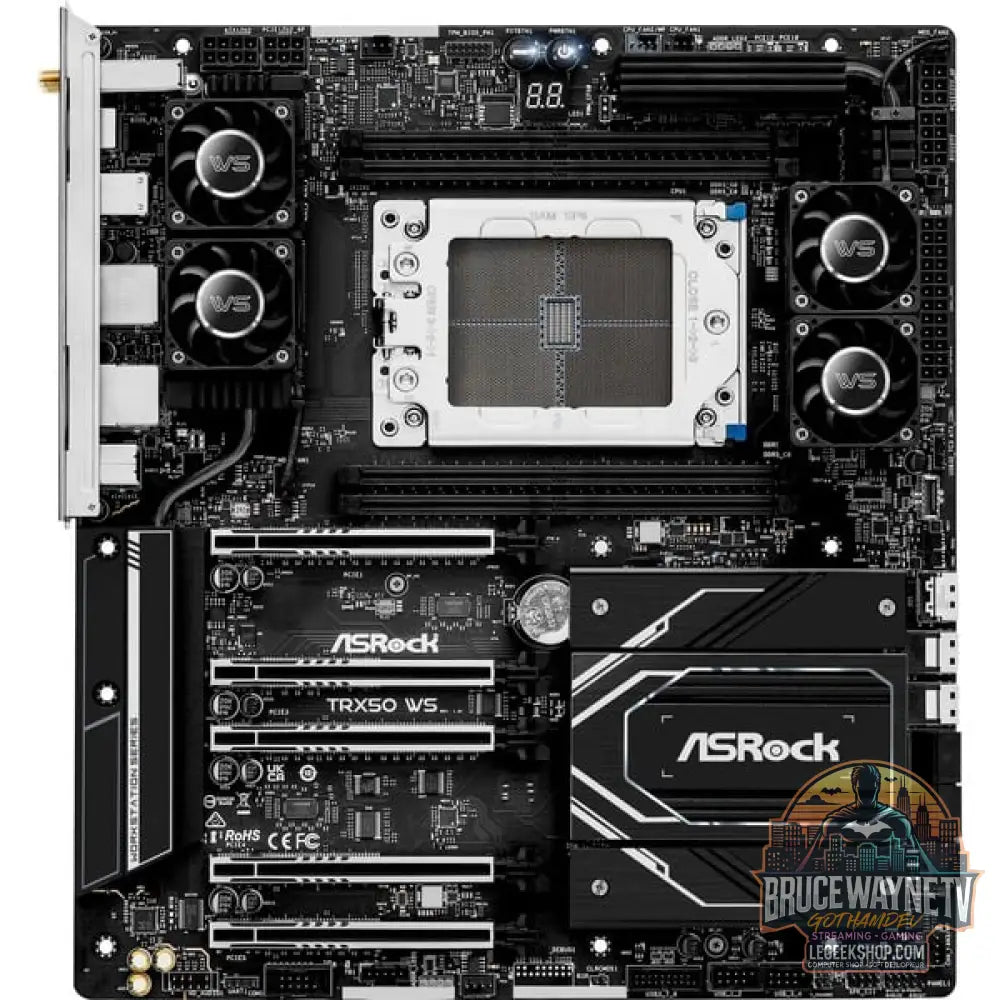 ASRock TRX50 WS, carte mère - ASRock - vue 2