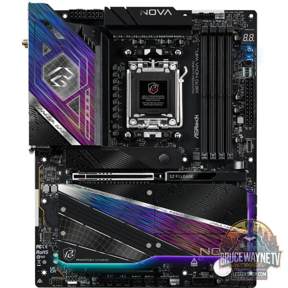 ASRock X870 NOVA WIFI, carte mère - ASRock - vue 3