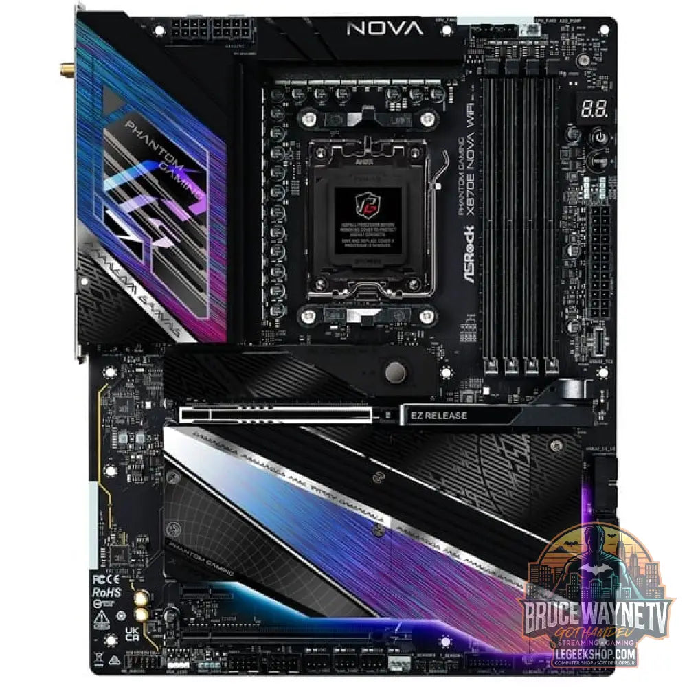 ASRock X870E Nova WiFi, carte mère - ASRock - vue 3