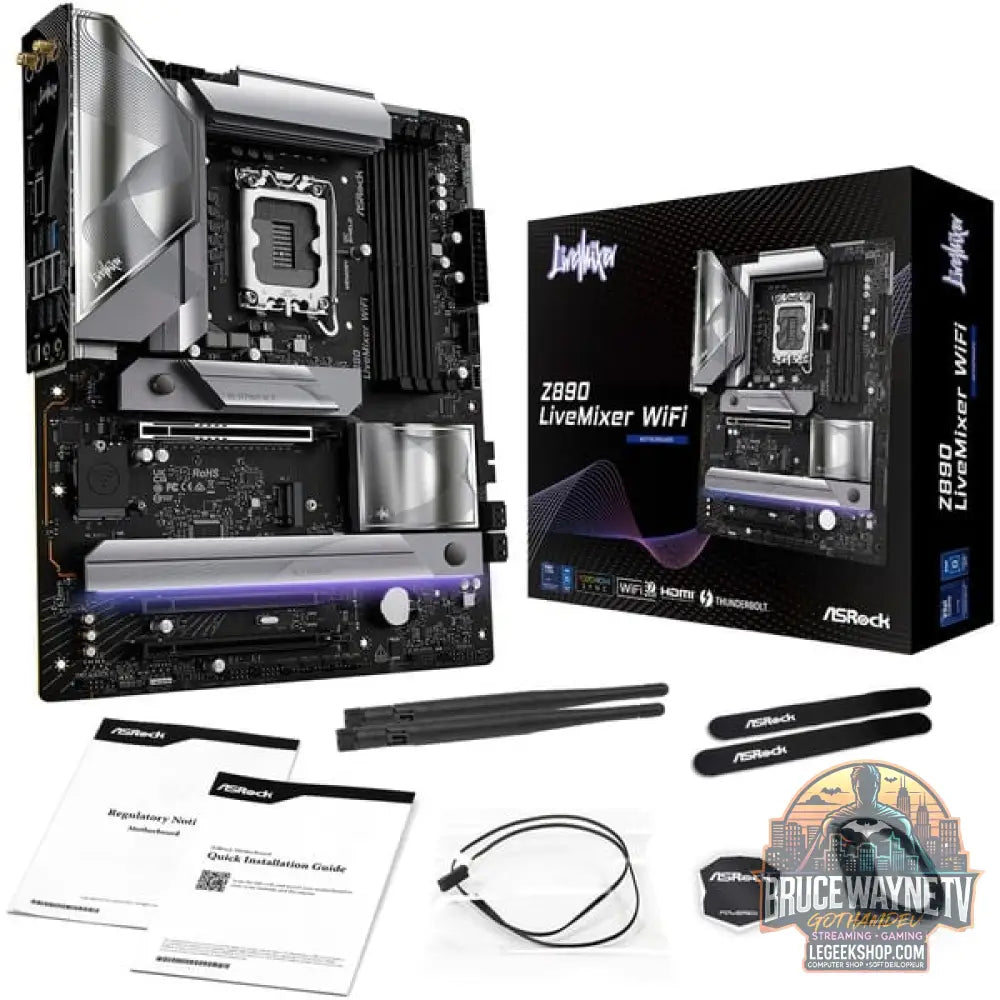 ASRock Z890 LiveMixer WiFi, carte mère - ASRock - vue 6