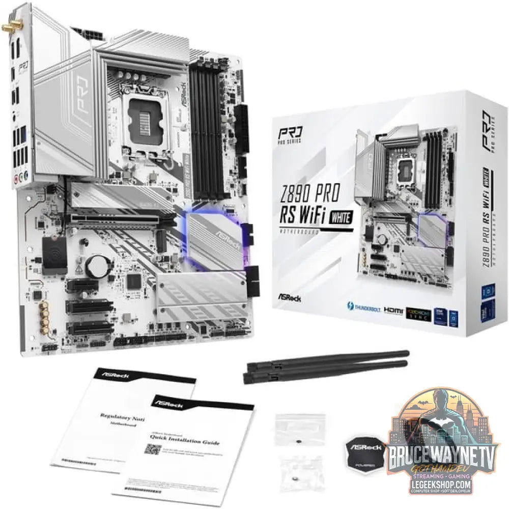 ASRock Z890 Pro RS WiFi White, carte mère - ASRock - vue 6