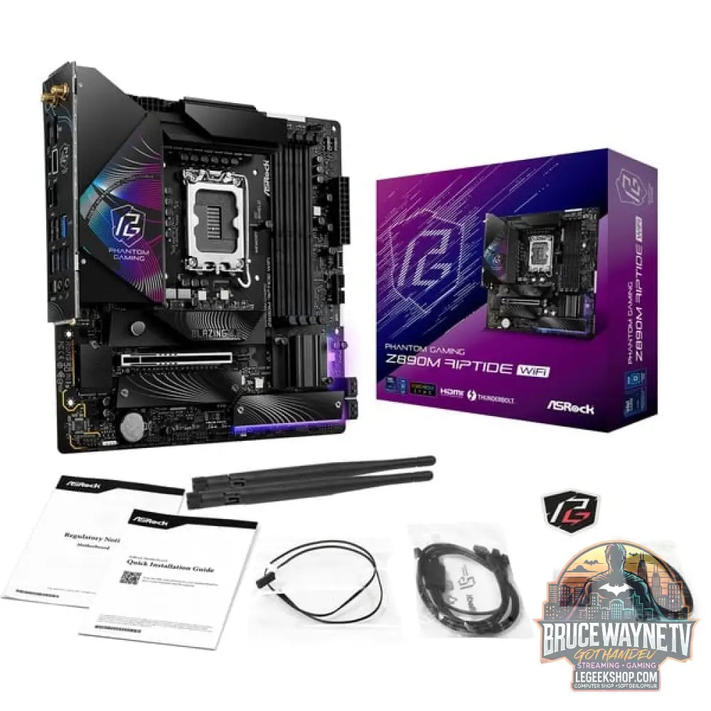 ASRock Z890M RIPTIDE WIFI, carte mère - ASRock - vue 6