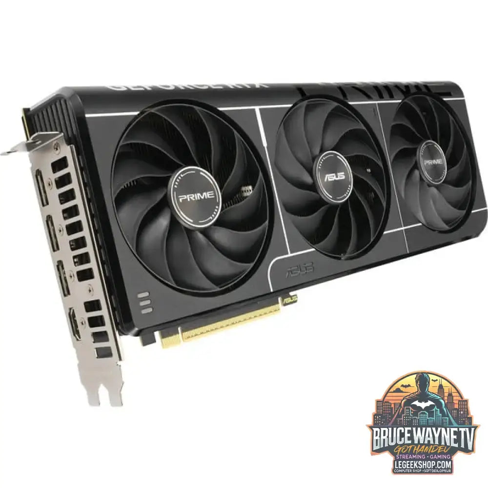 ASUS GeForce RTX 5070 Ti PRIME GAMING OC, carte graphique DLSS 4, 3x DisplayPort, 1x HDMI 2.1 - ASUS - vue 2