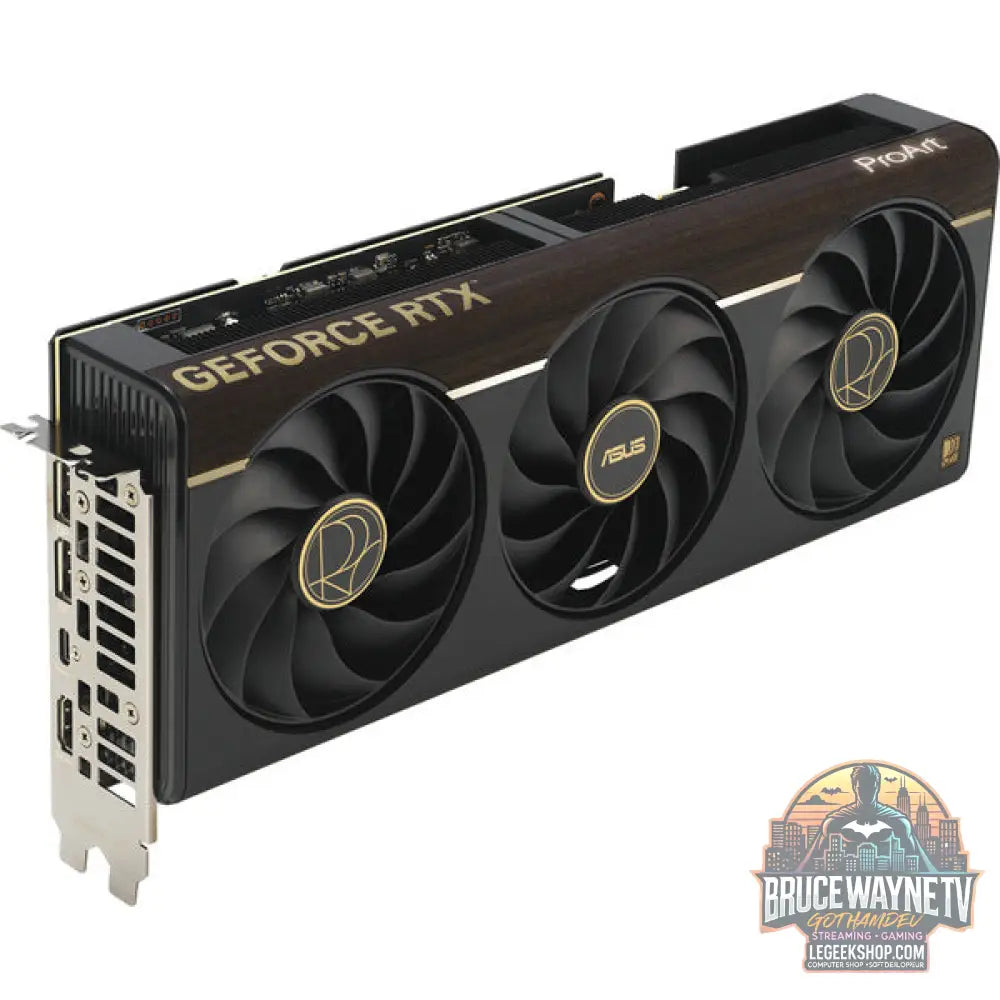 ASUS GeForce RTX 5080 PROART OC, carte graphique DLSS 4, 3x DisplayPort, 2x HDMI 2.1 - ASUS - vue 4