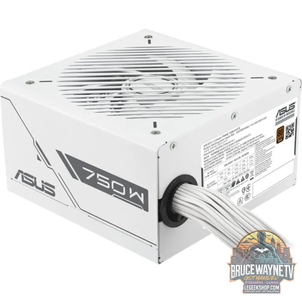 ASUS PRIME-750B-WHITE, alimentation PC - ASUS - vue 6