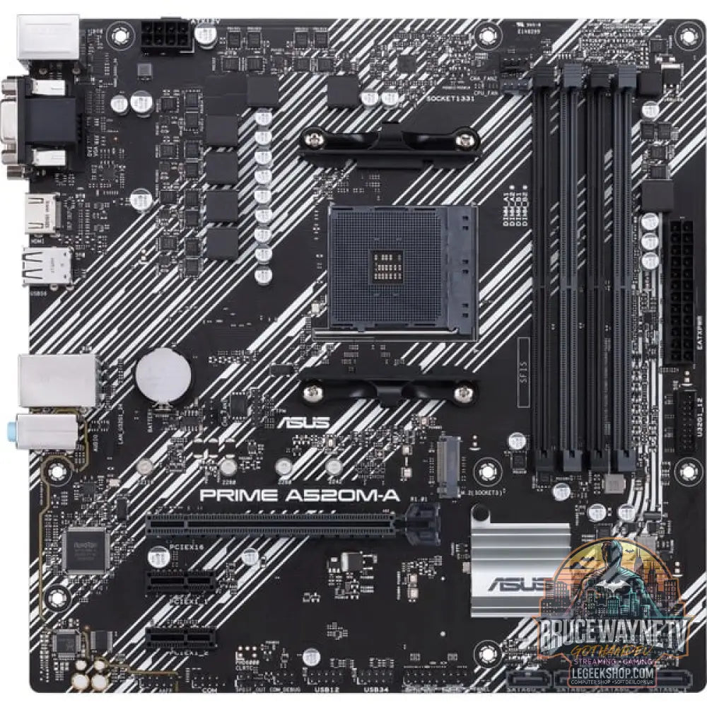 ASUS PRIME A520M-A II/CSM, carte mère - ASUS - vue 2