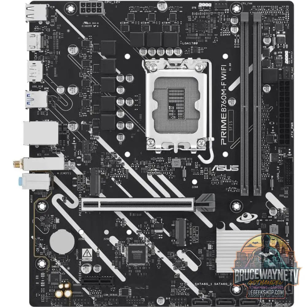 ASUS PRIME B760M-F WIFI, carte mère - ASUS - vue 2