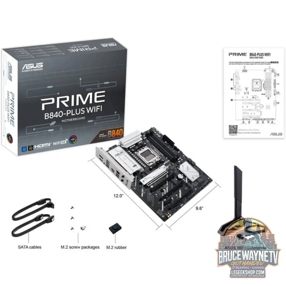 ASUS PRIME B840-PLUS WIFI, carte mère - ASUS - vue 8