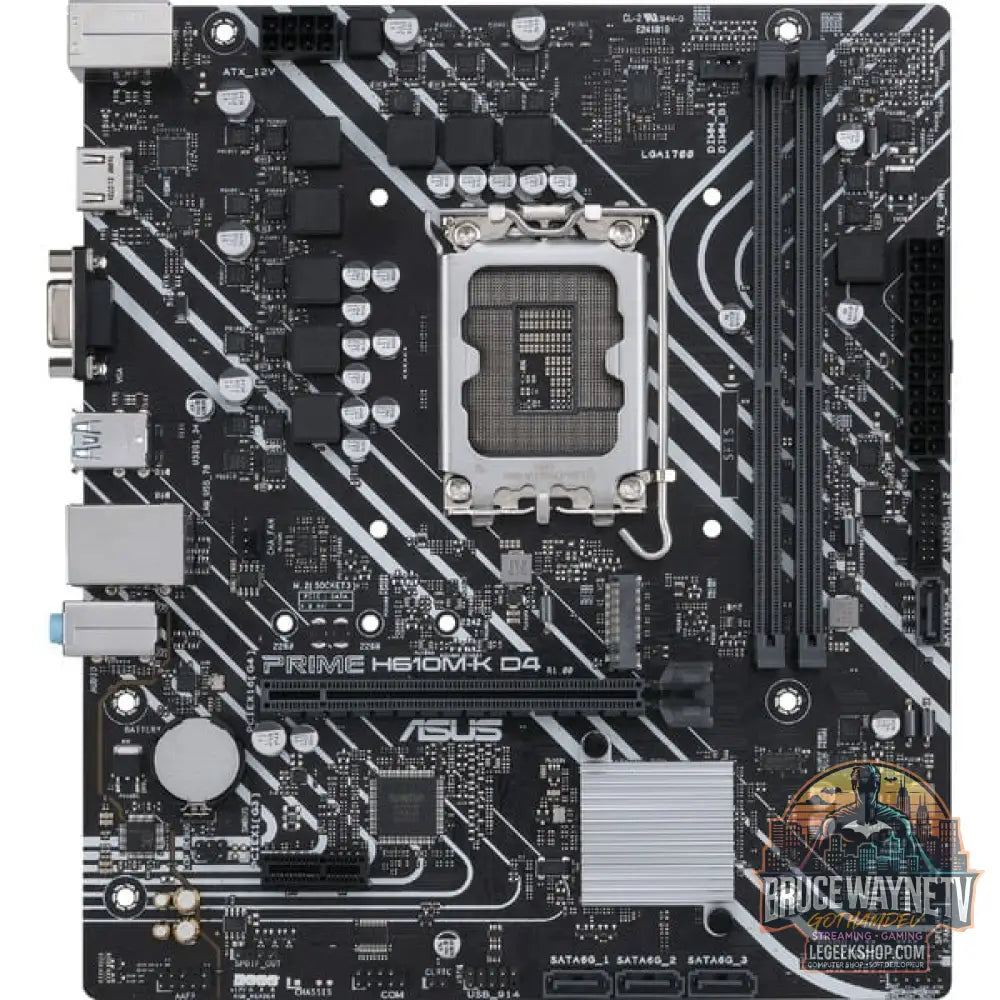 ASUS PRIME H610M-K D4, carte mère - ASUS - vue 2