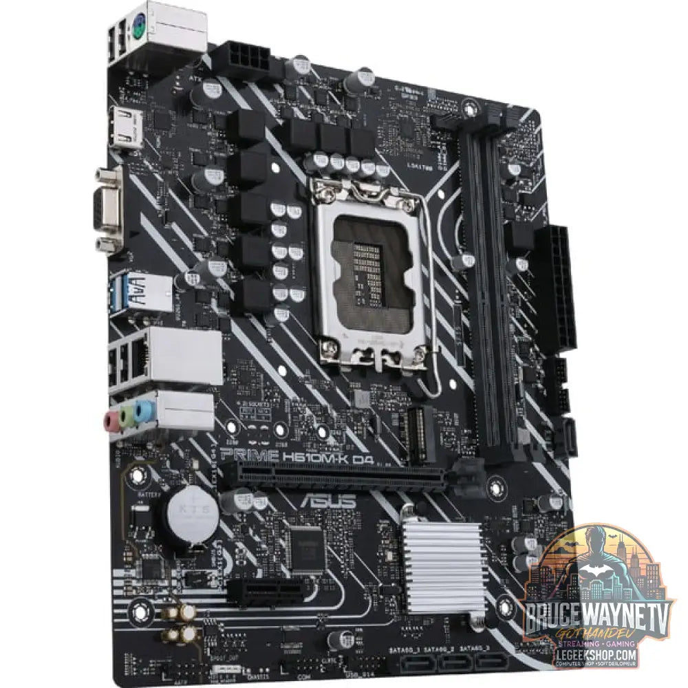 ASUS PRIME H610M-K D4, carte mère - ASUS - vue 4