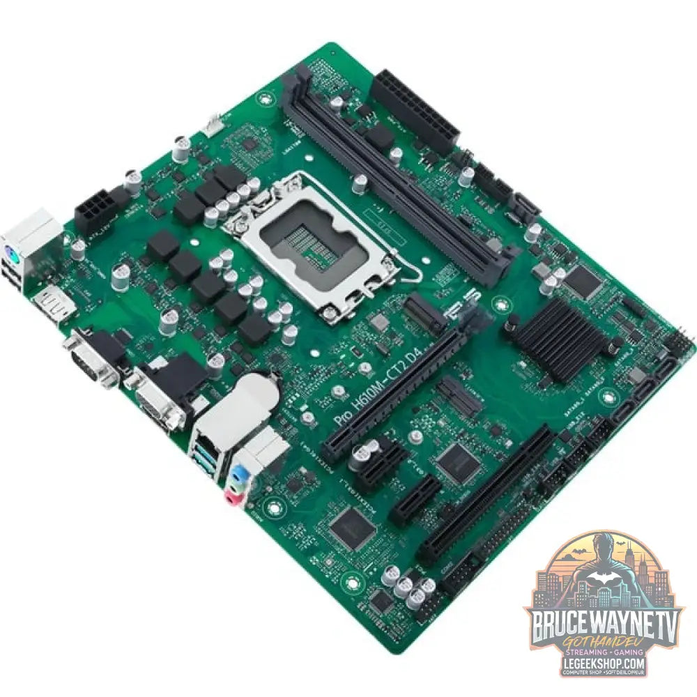 ASUS PRO H610M-CT2 D4-CSM, carte mère - ASUS - vue 4