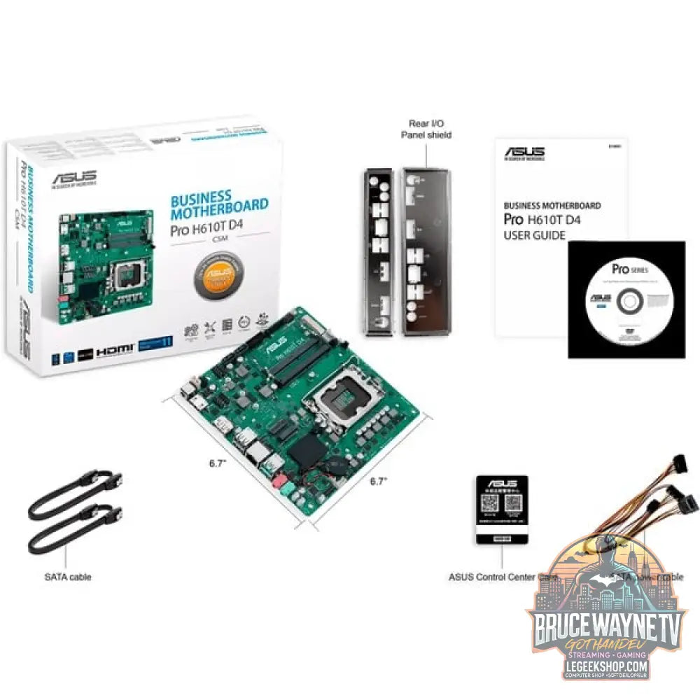 ASUS PRO H610T D4-CSM, carte mère - ASUS - vue 6