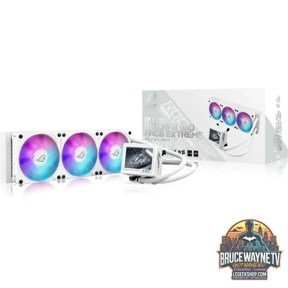 ASUS ROG Ryujin III 360 ARGB Extreme White, Wasserkühlung weiß - ASUS - vue 15