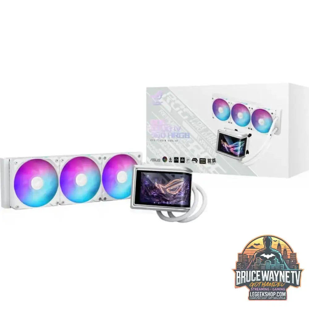 ASUS ROG RYUO IV 360 ARGB WHT, Wasserkühlung weiß - ASUS