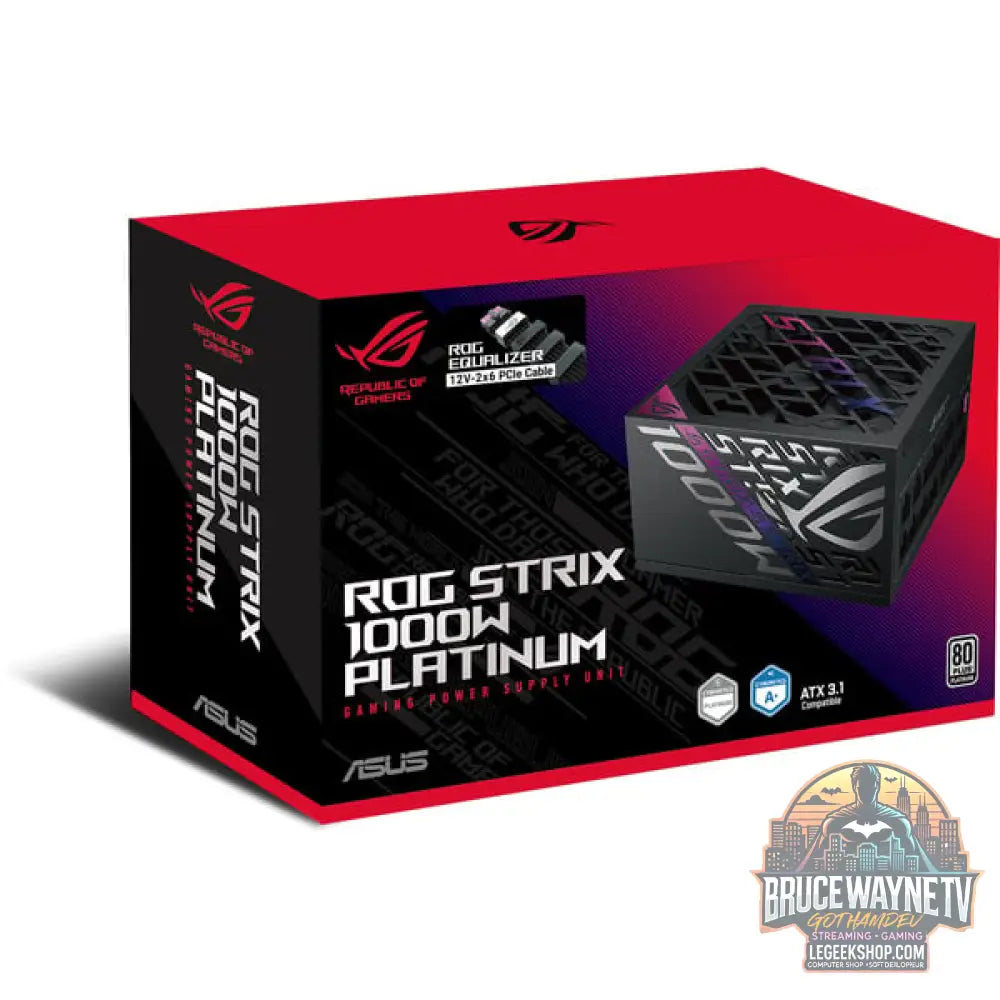 ASUS ROG-STRIX-1000P-GAMING-E, alimentation PC - ASUS - vue 15