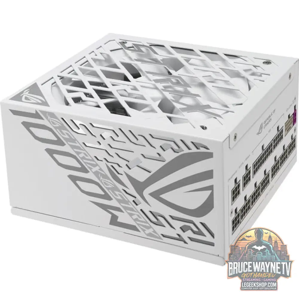 ASUS ROG Strix 1000W Platinum White Edition (ROG Equalizer), alimentation PC - ASUS - vue 8