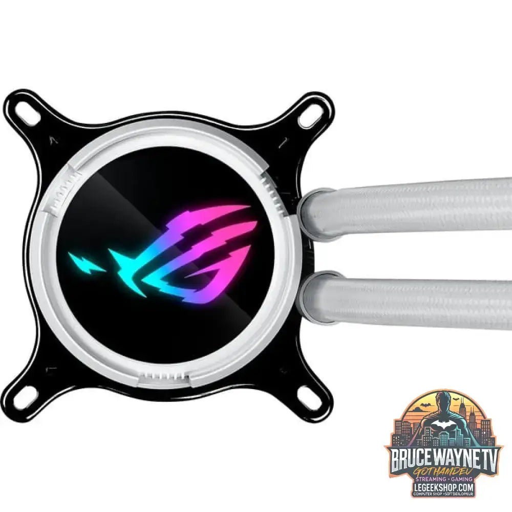 ASUS ROG STRIX LC III 240mm ARGB White Edition, Wasserkühlung weiß - ASUS - vue 8