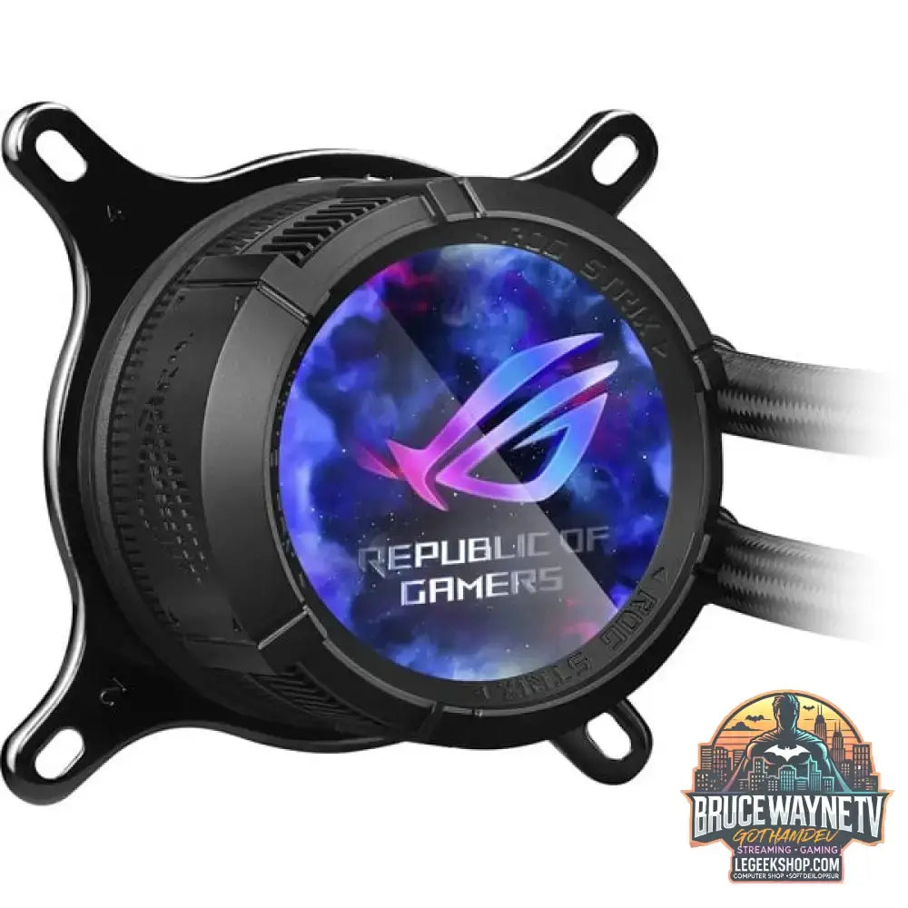 ASUS ROG STRIX LC III 360 ARGB LCD, Wasserkühlung schwarz - ASUS - vue 4