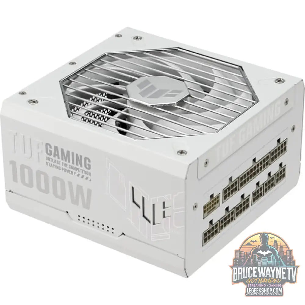 ASUS TUF Gaming 1000W Gold White Edition, alimentation PC - ASUS - vue 2