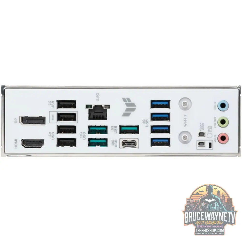 ASUS TUF GAMING B850M-PLUS WIFI7 WHITE, carte mère - ASUS - vue 9