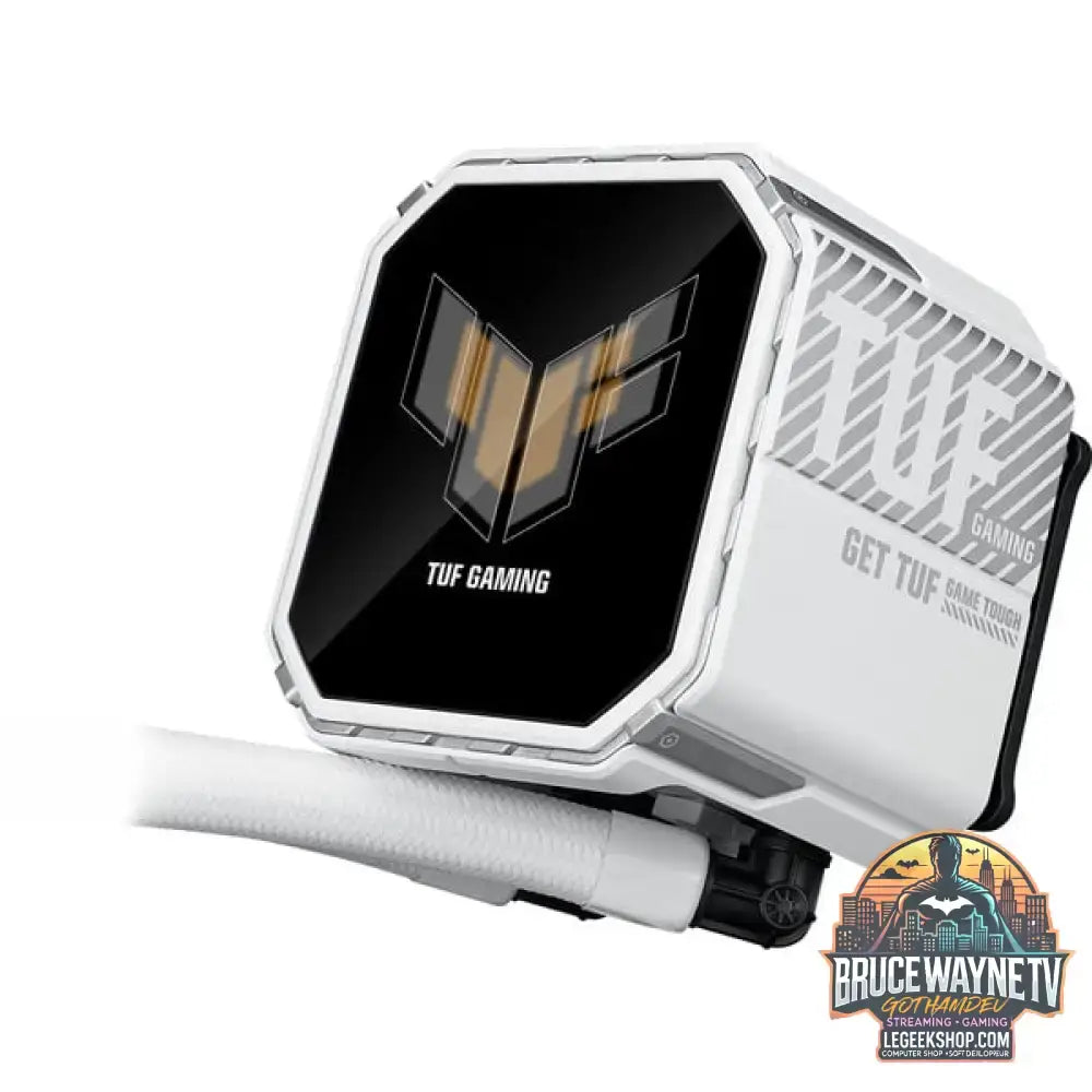 ASUS TUF Gaming LC III 360 ARGB LCD, Wasserkühlung weiß - ASUS - vue 12