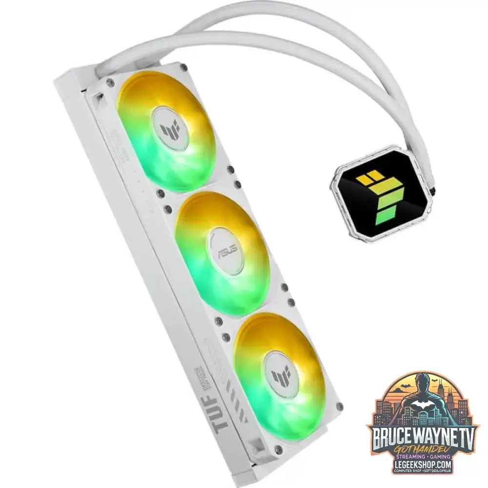 ASUS TUF Gaming LC III 360 ARGB, Wasserkühlung weiß - ASUS - vue 5