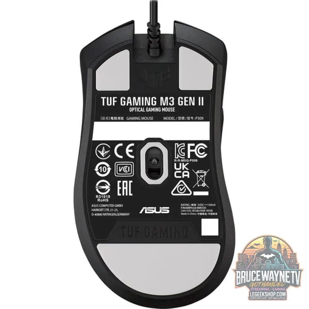 ASUS TUF Gaming M3 Gen II, souris gaming - vue 6