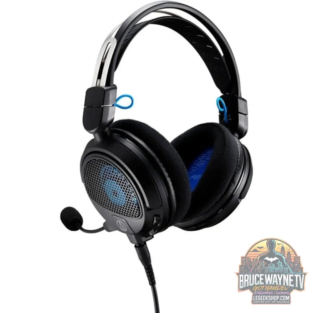 Audio-Technica ATH-GDL3BK, casque gaming - vue 3