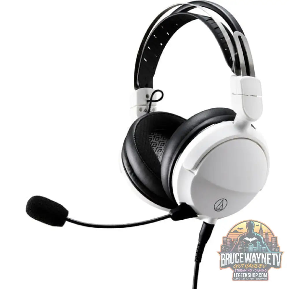 Audio-Technica ATH-GL3WH, casque gaming - vue 2