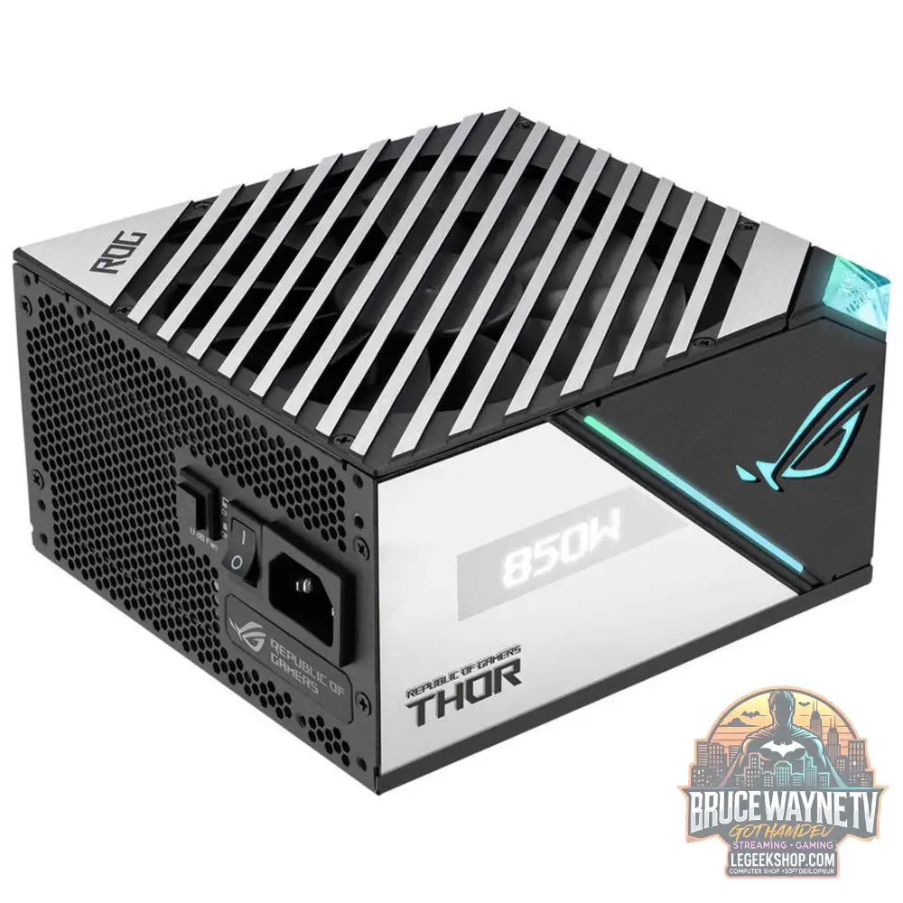 PC Shadow X - Ryzen 7 7800X3D, RTX 4080, DDR5 32 Go | By GothamDev 🖥️💥 - Legeekshop