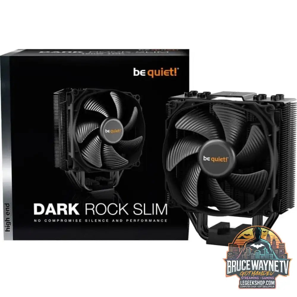 be quiet! Dark Rock Slim, CPU-Kühler schwarz, 120 mm - be quiet! - vue 5