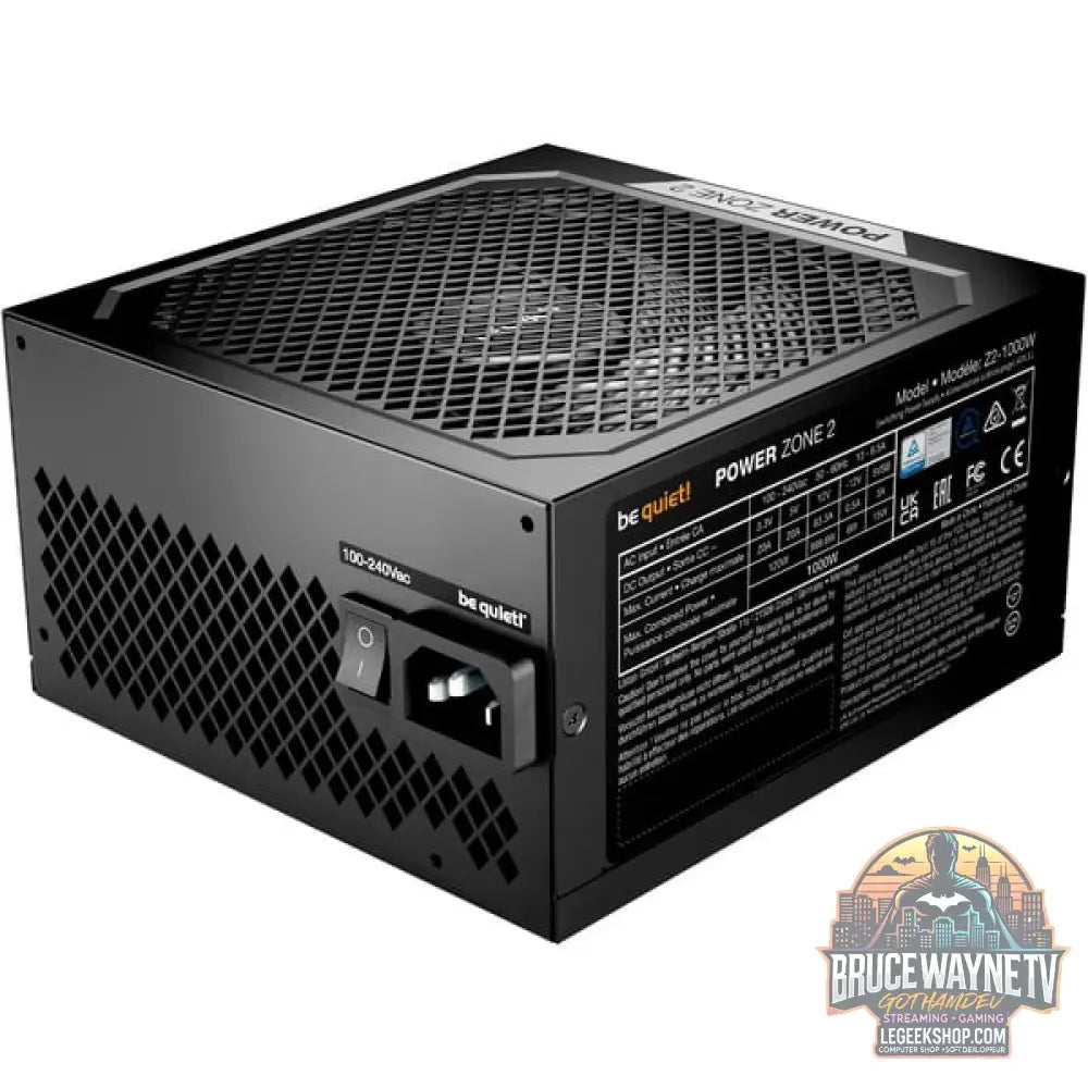 be quiet! POWER ZONE 2 1000W, alimentation PC - vue 4
