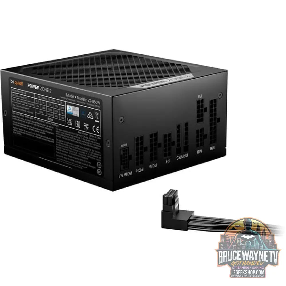 be quiet! POWER ZONE 2 850W, alimentation PC - vue 5