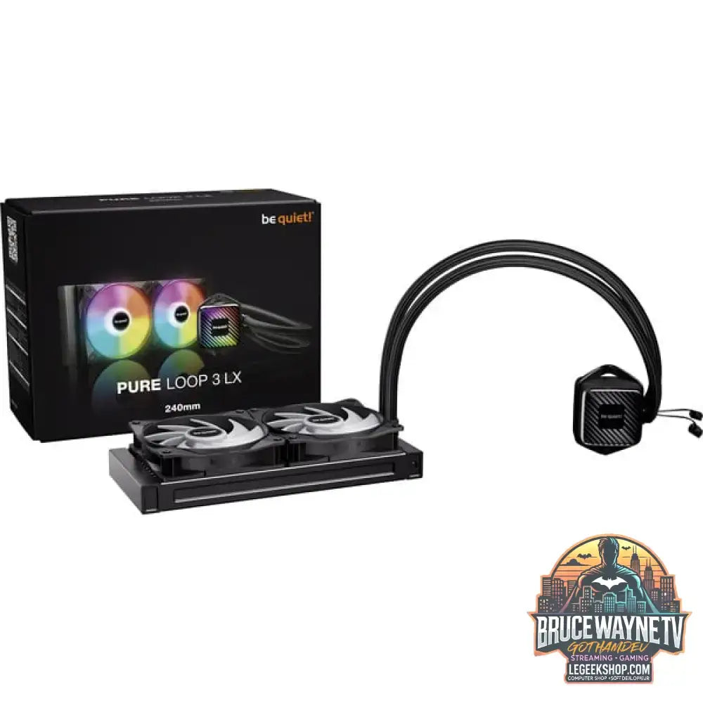 be quiet! Pure Loop 3 LX 240mm, Wasserkühlung schwarz - be quiet!