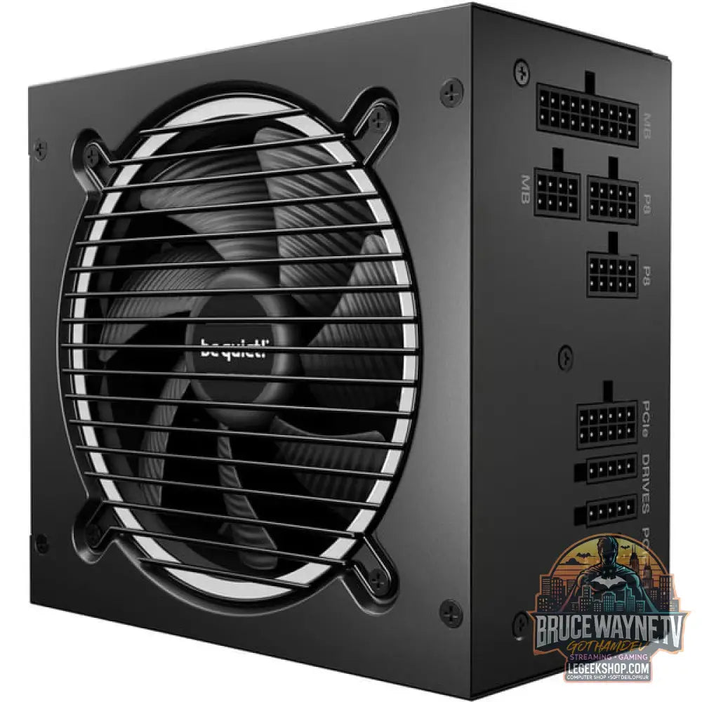 be quiet! Pure Power 13 M 650W, alimentation PC - vue 3