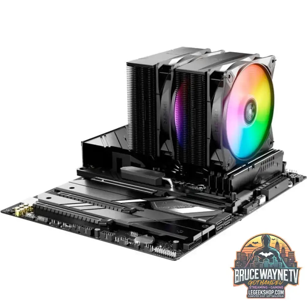 be quiet! Pure Rock Pro 3 LX Black, CPU-Kühler schwarz, 120 mm - be quiet! - vue 6