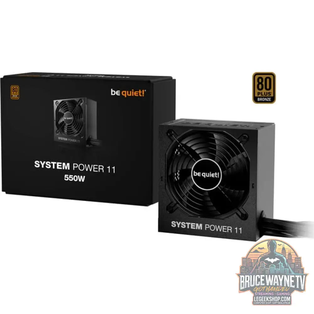 be quiet! System Power 11 550W ATX3.1, alimentation PC