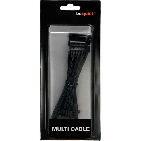 be quiet! 3x S-ATA + 1x HDD / FDD 70cm, câble - be quiet! - vue 3