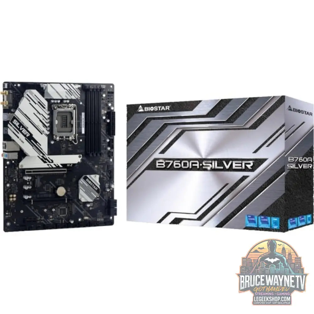 Biostar B760A-SILVER, carte mère - Biostar