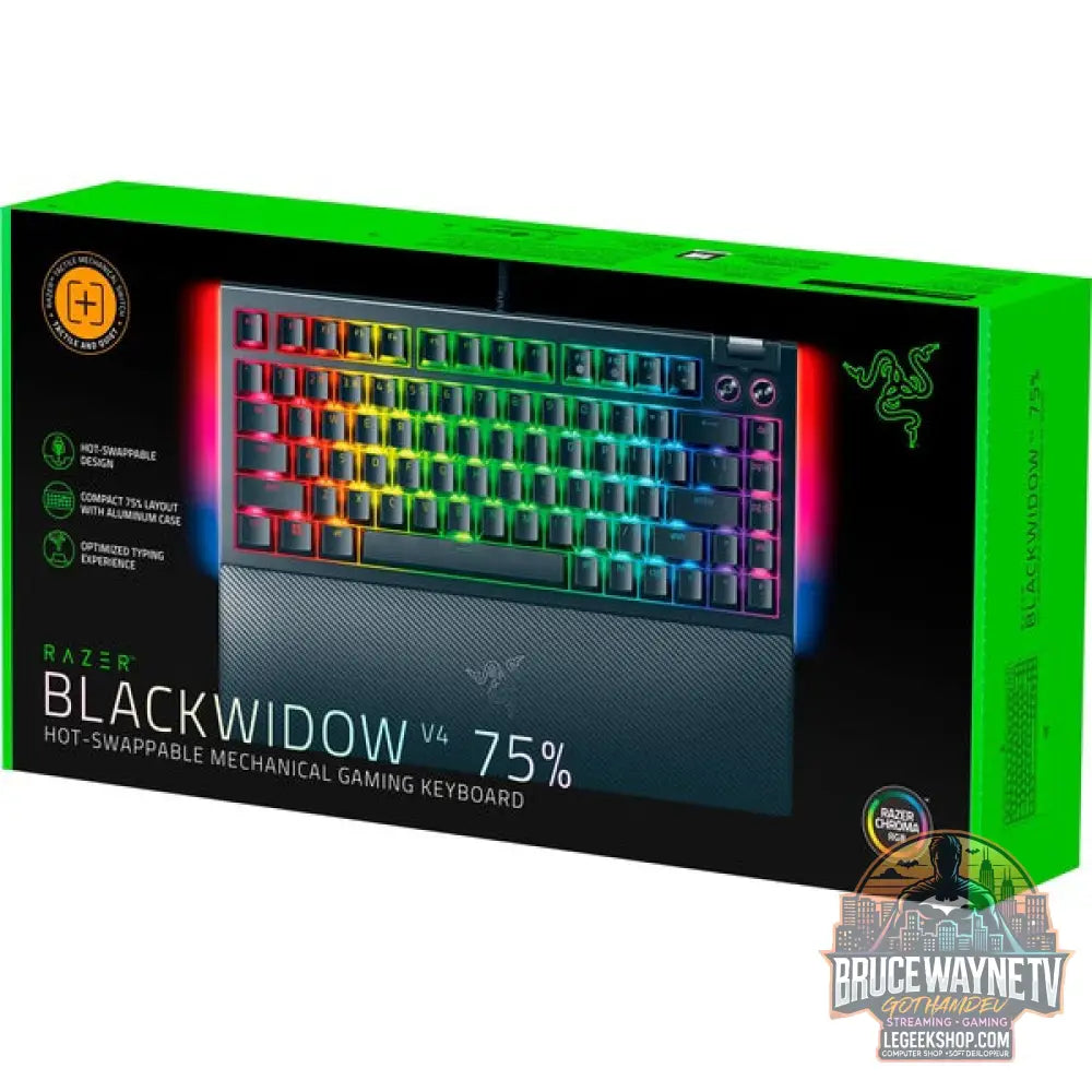 BlackWidow V4 75% - Razer - vue 8