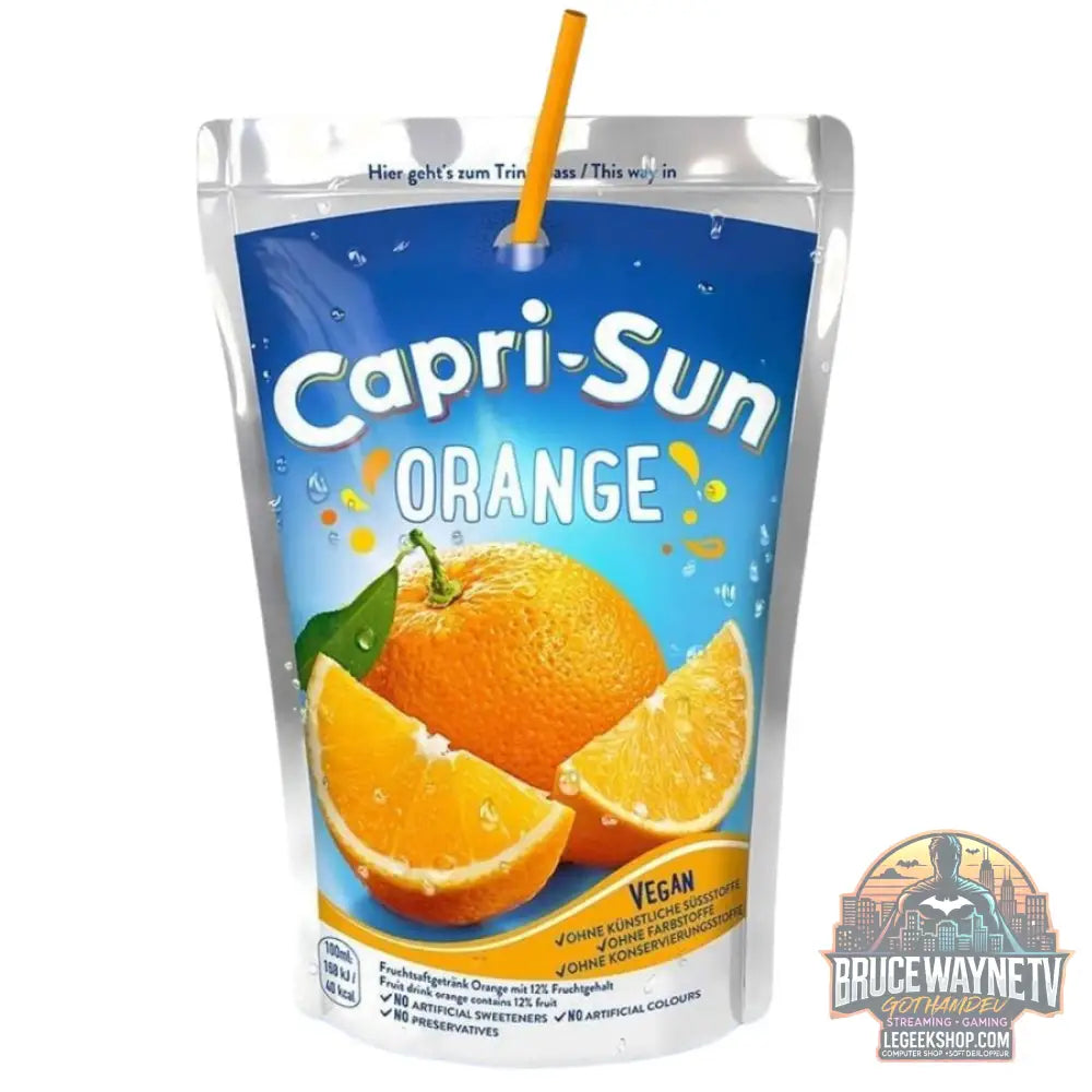 Capri Sun Orange jus d’orange de 200ml (paquet de 10) - Snacks & boissons importés