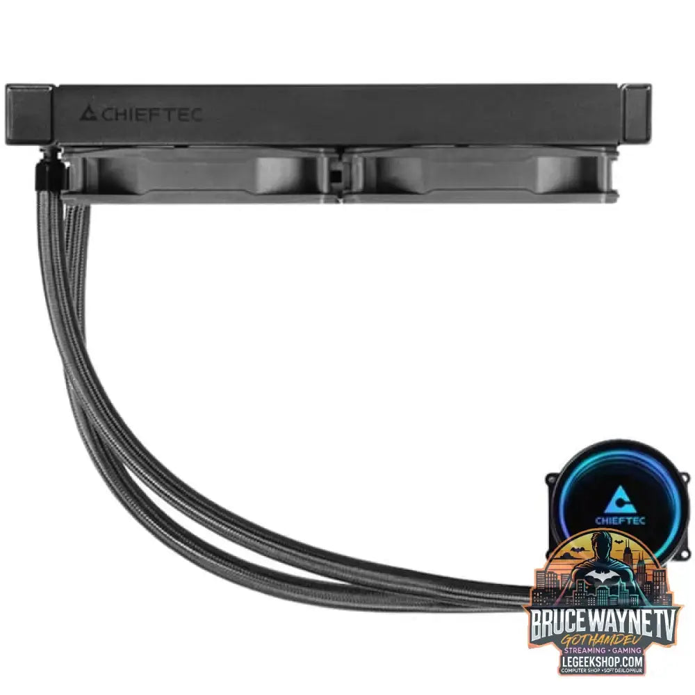Chieftec ICEBERG 240 RGB, Wasserkühlung schwarz - Chieftec - vue 4