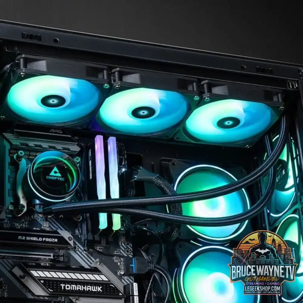 Chieftec ICEBERG 360 RGB, Wasserkühlung schwarz - Chieftec - vue 7