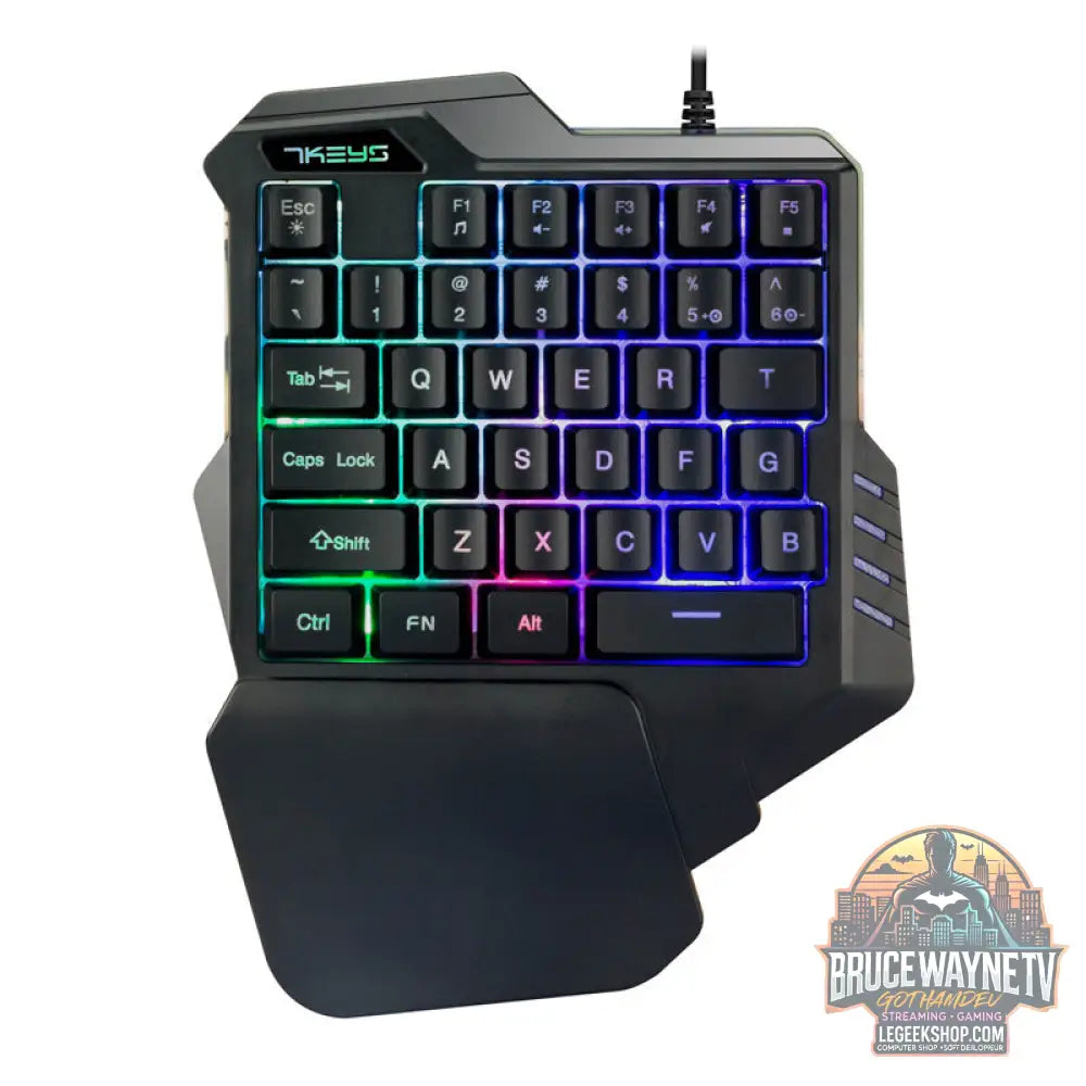 Clavier Gaming Mécanique Une Main RGB Portable Mini - G30 - Clavier Gaming