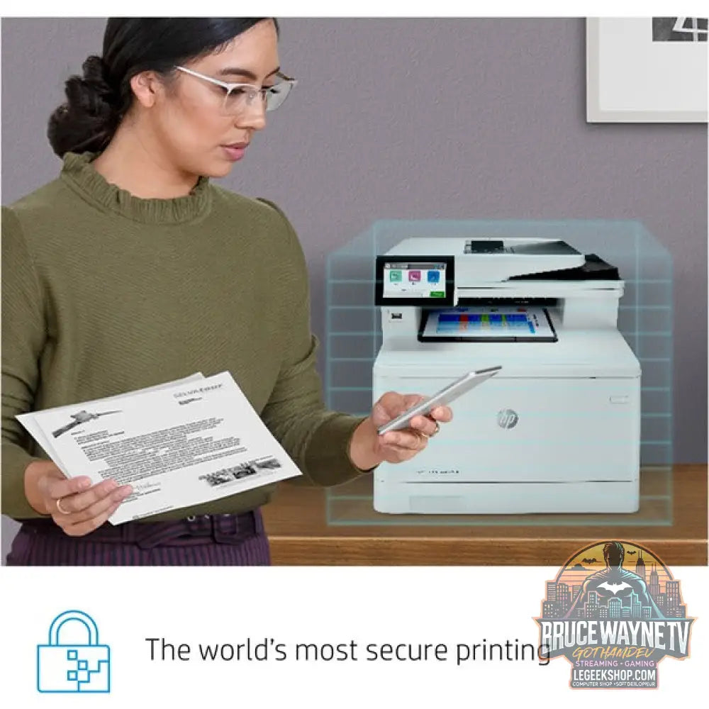 Color LaserJet Enterprise M480f MFP - HP - vue 8