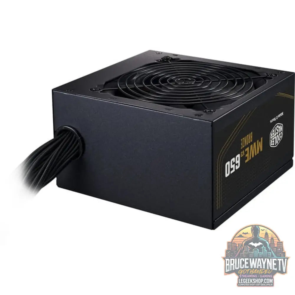 Cooler Master MWE BRONZE 650 V3 230V, alimentation PC - Cooler Master - vue 3